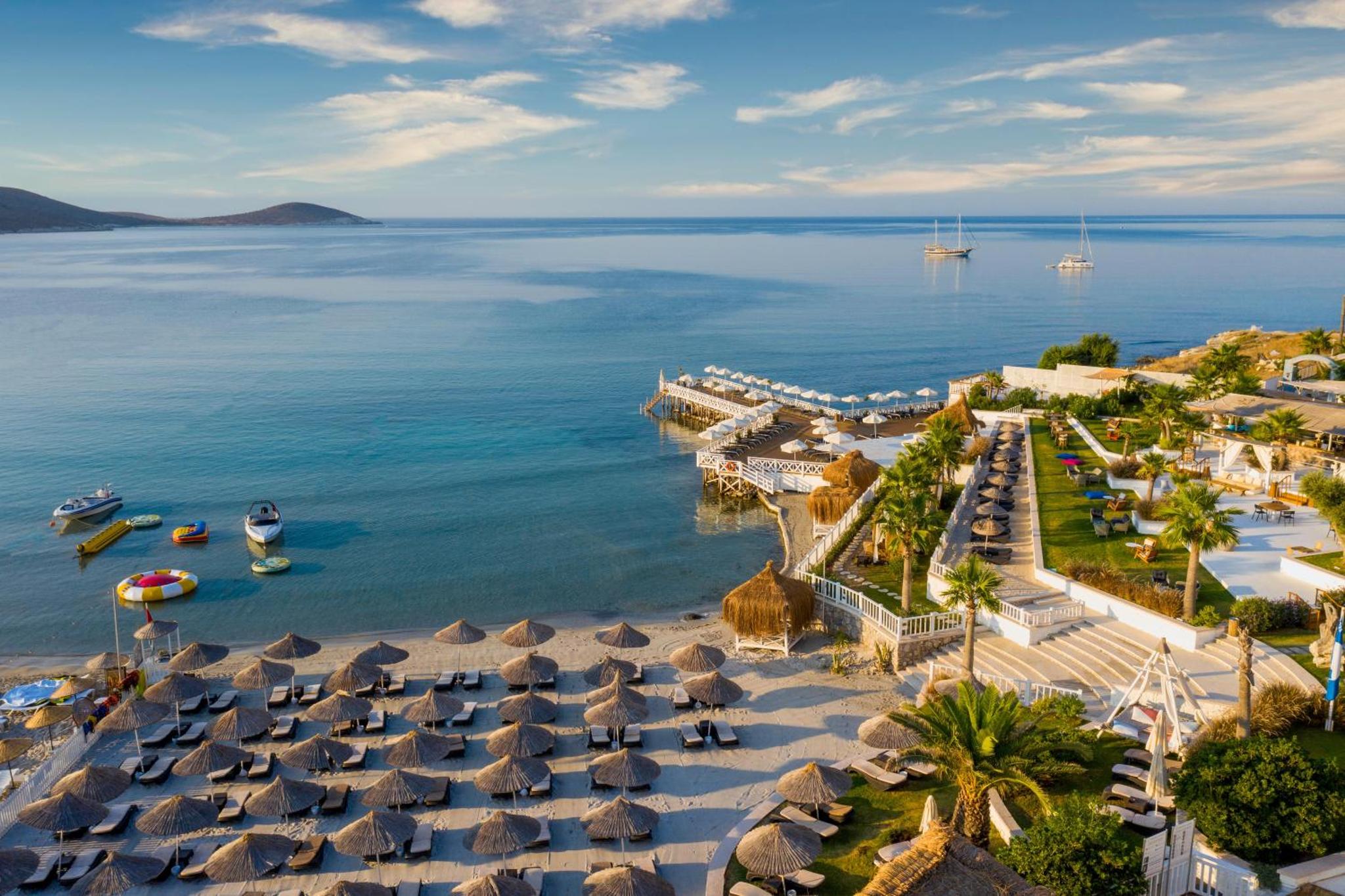 Design Plus Seya Beach Hotel - Sahil Manzarası
